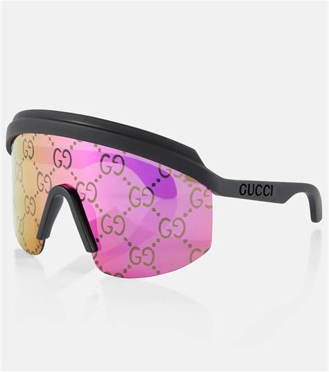 gucci mqsk|Gucci mask sunglasses.